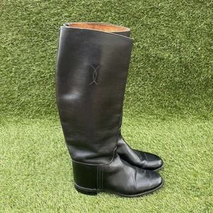 Churchill Women’s English Leather Equestrian Riding Boots Women’s Size 7.5